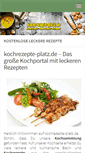 Mobile Screenshot of kochrezepte-platz.de